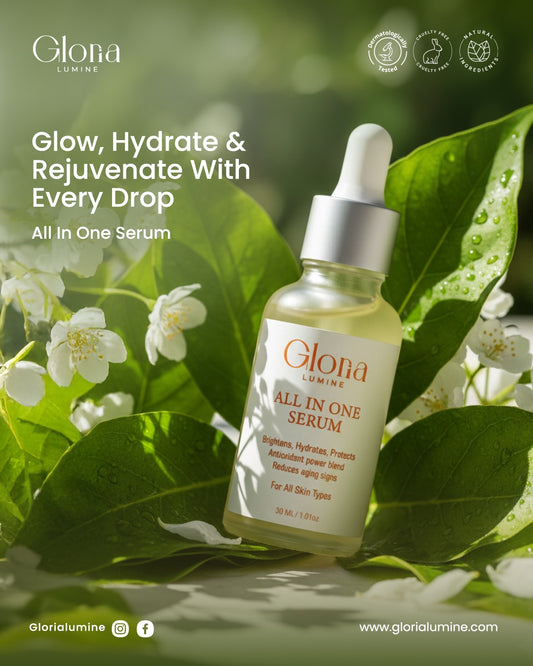 All In One Serum – Hydrating, Brightening & Anti-Aging (30ml)